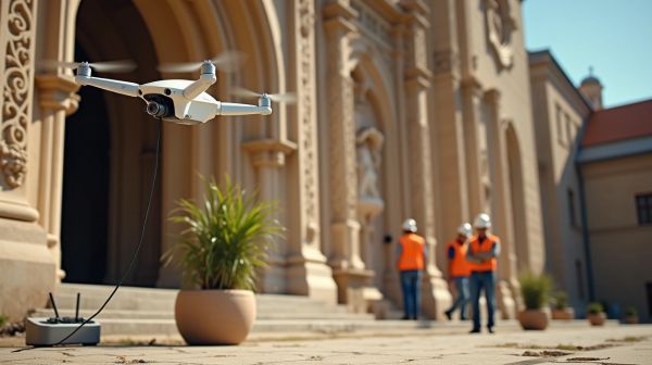 Comment le nettoyage de façade par drone résout vos problèmes d'accès ?