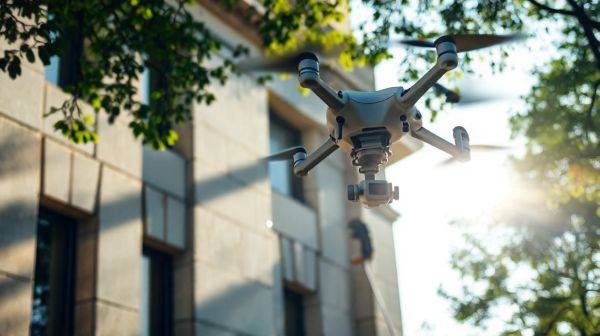 Découvrez les avantages du nettoyage de façade par drone